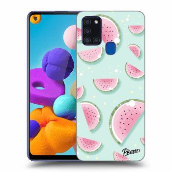 Szilikon tok erre a típusra Samsung Galaxy A21s - Watermelon 2