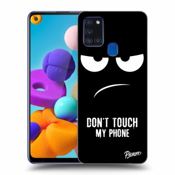 Szilikon tok erre a típusra Samsung Galaxy A21s - Don't Touch My Phone
