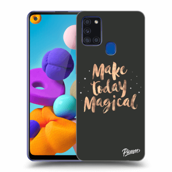 Szilikon tok erre a típusra Samsung Galaxy A21s - Make today Magical