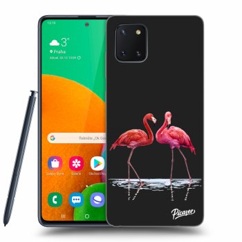 Tok az alábbi mobiltelefonokra Samsung Galaxy Note 10 Lite N770F - Flamingos couple