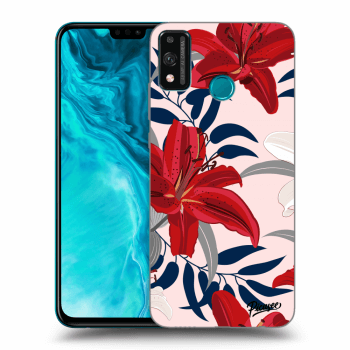 Tok az alábbi mobiltelefonokra Honor 9X Lite - Red Lily