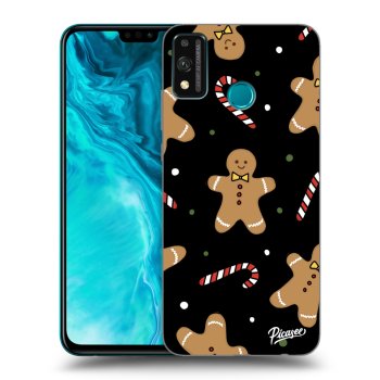Picasee fekete szilikon tok az alábbi mobiltelefonokra Honor 9X Lite - Gingerbread