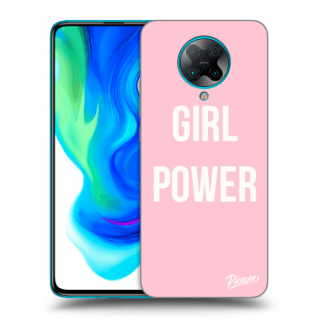 Picasee fekete szilikon tok az alábbi mobiltelefonokra Xiaomi Poco F2 Pro - Girl power