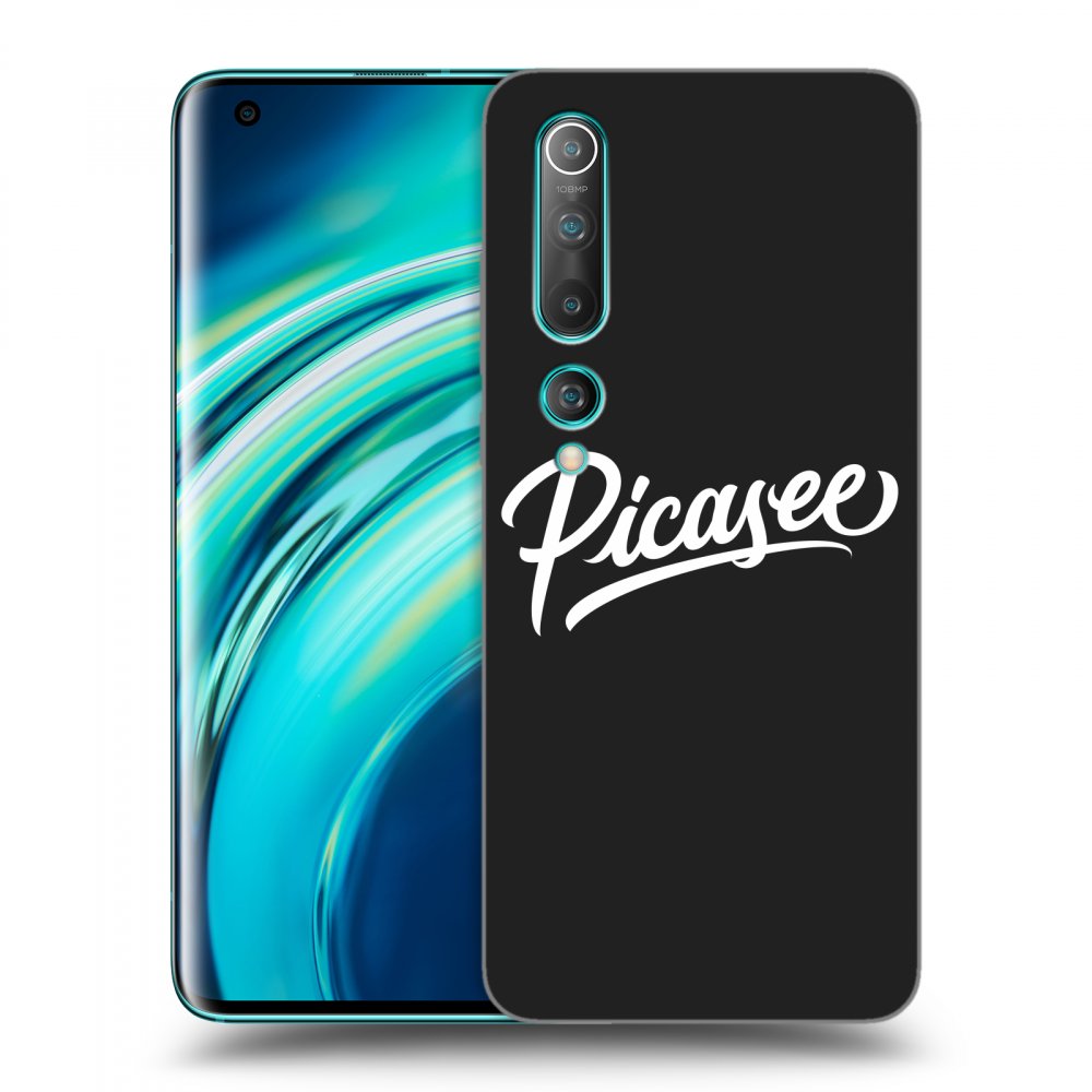 Picasee fekete szilikon tok az alábbi mobiltelefonokra Xiaomi Mi 10 - Picasee - White
