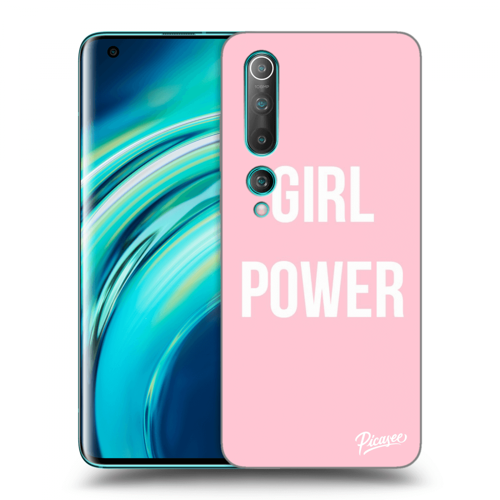 Picasee átlátszó szilikon tok az alábbi mobiltelefonokra Xiaomi Mi 10 - Girl power