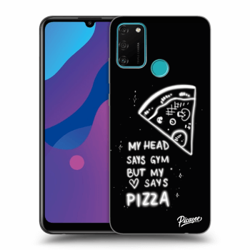 Picasee átlátszó szilikon tok az alábbi mobiltelefonokra Honor 9A - Pizza