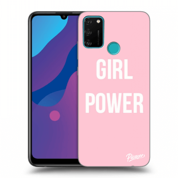Picasee fekete szilikon tok az alábbi mobiltelefonokra Honor 9A - Girl power