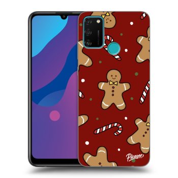 Picasee fekete szilikon tok az alábbi mobiltelefonokra Honor 9A - Gingerbread 2