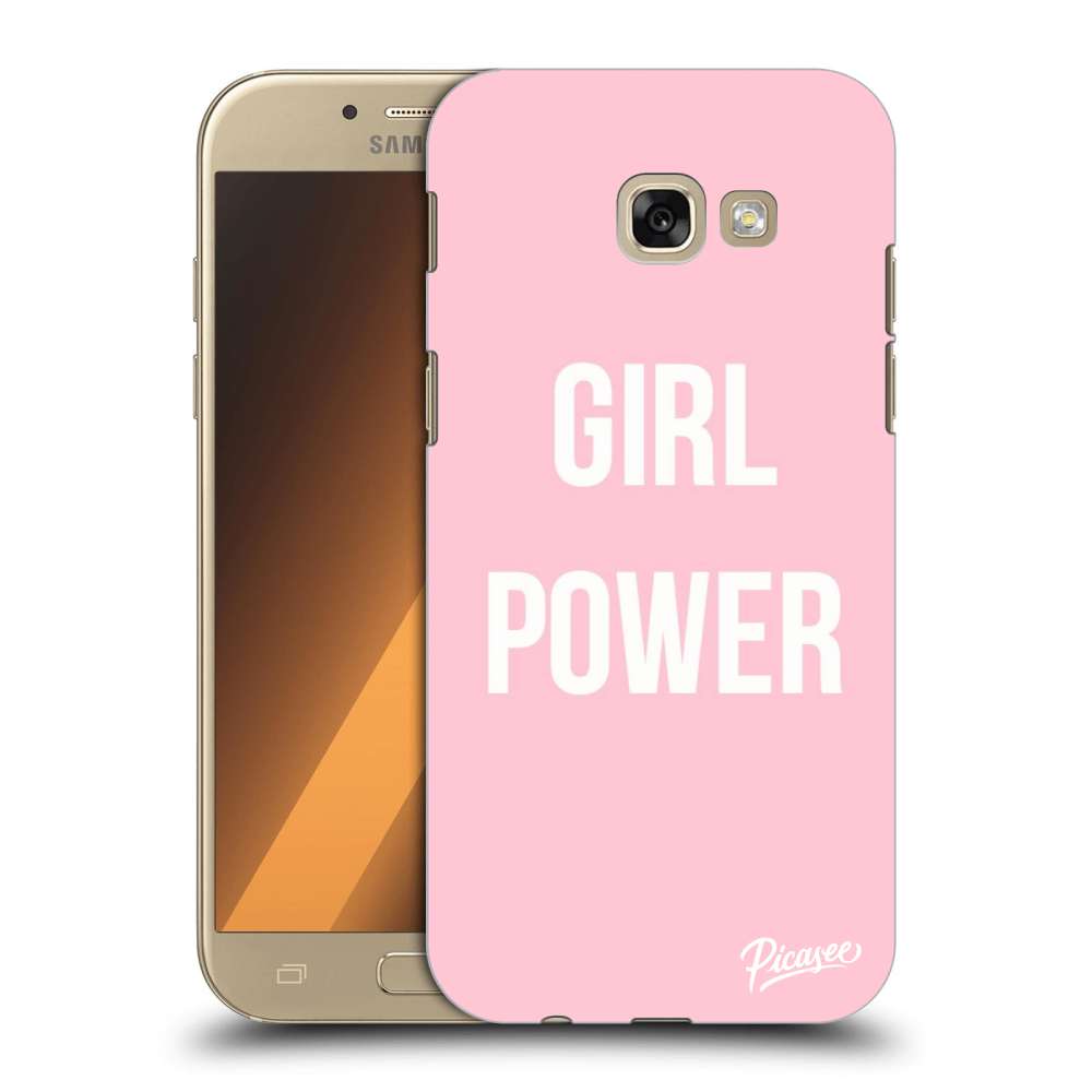 Picasee átlátszó szilikon tok az alábbi mobiltelefonokra Samsung Galaxy A5 2017 A520F - Girl power