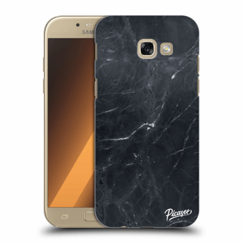 Picasee műanyag átlátszó tok az alábbi mobiltelefonokra Samsung Galaxy A5 2017 A520F - Black marble