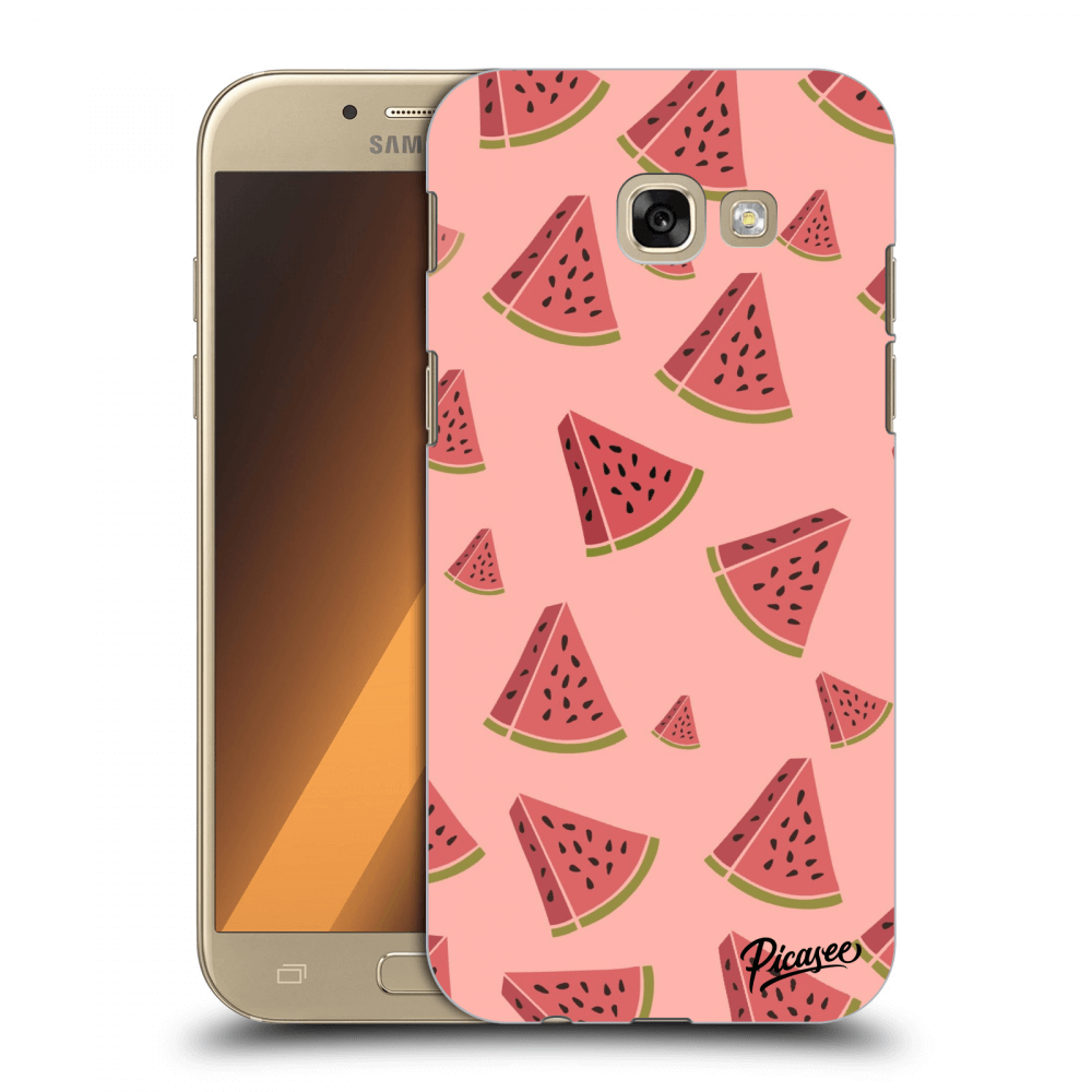 Picasee átlátszó szilikon tok az alábbi mobiltelefonokra Samsung Galaxy A5 2017 A520F - Watermelon