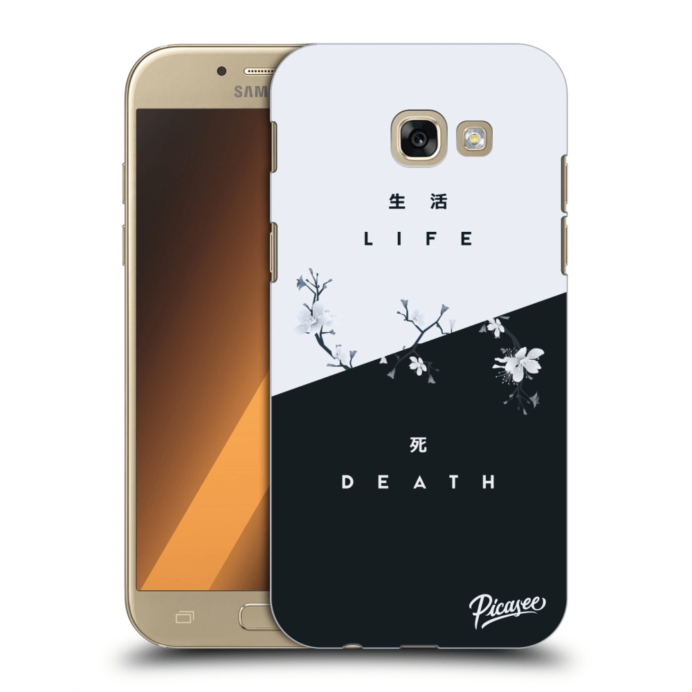 Picasee műanyag átlátszó tok az alábbi mobiltelefonokra Samsung Galaxy A5 2017 A520F - Life - Death