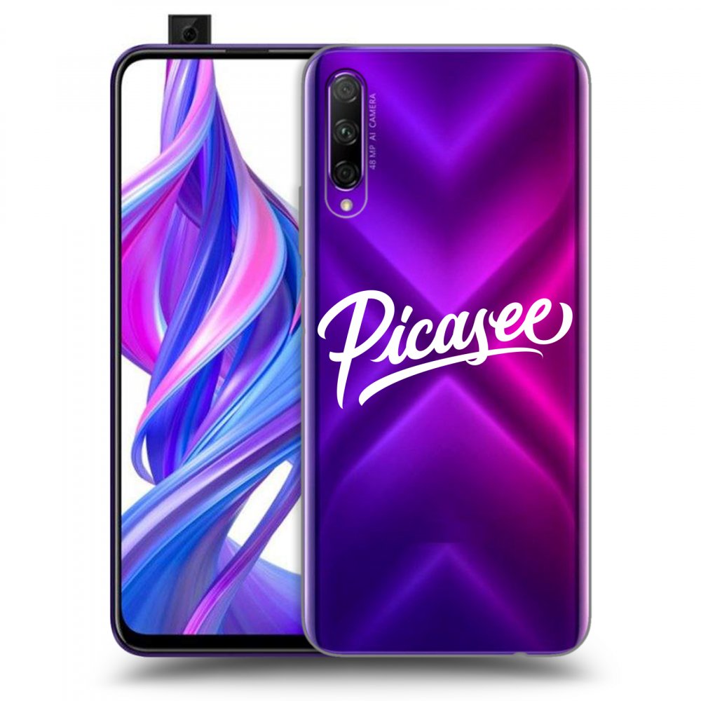 Picasee átlátszó szilikon tok az alábbi mobiltelefonokra Honor 9X Pro - Picasee - White