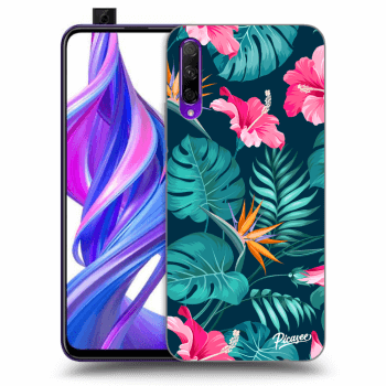 Tok az alábbi mobiltelefonokra Honor 9X Pro - Pink Monstera