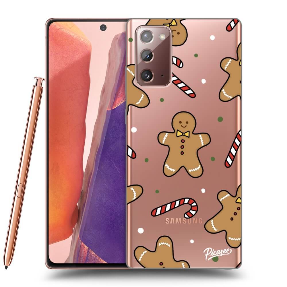 Picasee átlátszó szilikon tok az alábbi mobiltelefonokra Samsung Galaxy Note 20 - Gingerbread