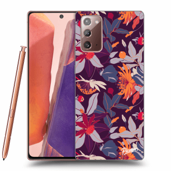 Tok az alábbi mobiltelefonokra Samsung Galaxy Note 20 - Purple Leaf