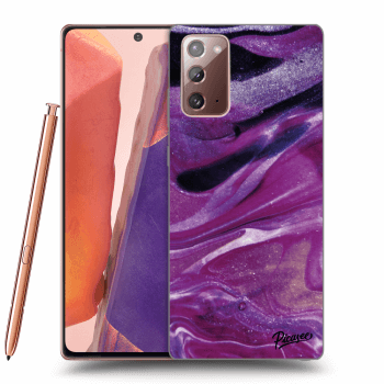 Tok az alábbi mobiltelefonokra Samsung Galaxy Note 20 - Purple glitter
