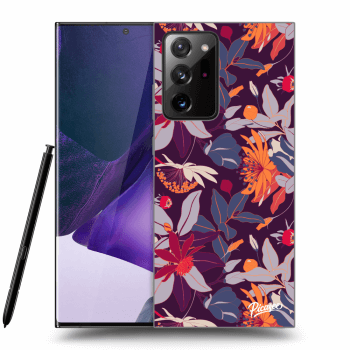 Picasee ULTIMATE CASE Samsung Galaxy Note 20 Ultra - készülékre - Purple Leaf
