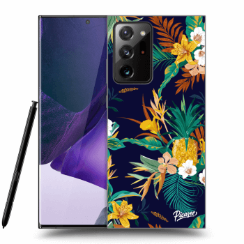 Picasee átlátszó szilikon tok az alábbi mobiltelefonokra Samsung Galaxy Note 20 Ultra - Pineapple Color
