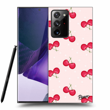 Picasee átlátszó szilikon tok az alábbi mobiltelefonokra Samsung Galaxy Note 20 Ultra - Cherries