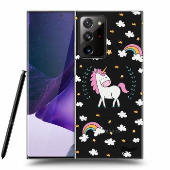 Picasee átlátszó szilikon tok az alábbi mobiltelefonokra Samsung Galaxy Note 20 Ultra - Unicorn star heaven