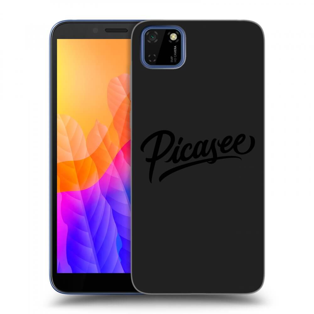 Picasee fekete szilikon tok az alábbi mobiltelefonokra Huawei Y5P - Picasee - black