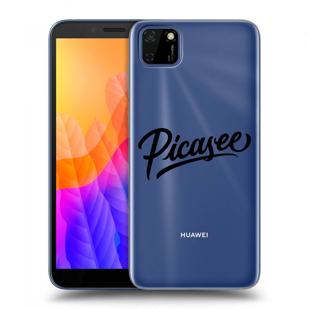 Picasee átlátszó szilikon tok az alábbi mobiltelefonokra Huawei Y5P - Picasee - black