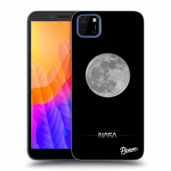 Picasee fekete szilikon tok az alábbi mobiltelefonokra Huawei Y5P - Moon Minimal