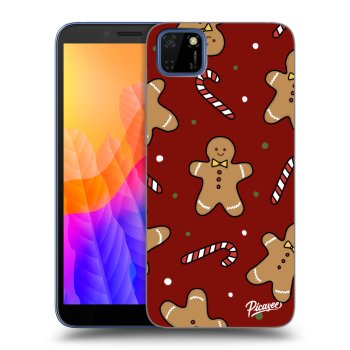 Picasee átlátszó szilikon tok az alábbi mobiltelefonokra Huawei Y5P - Gingerbread 2