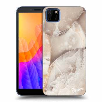 Tok az alábbi mobiltelefonokra Huawei Y5P - Cream marble