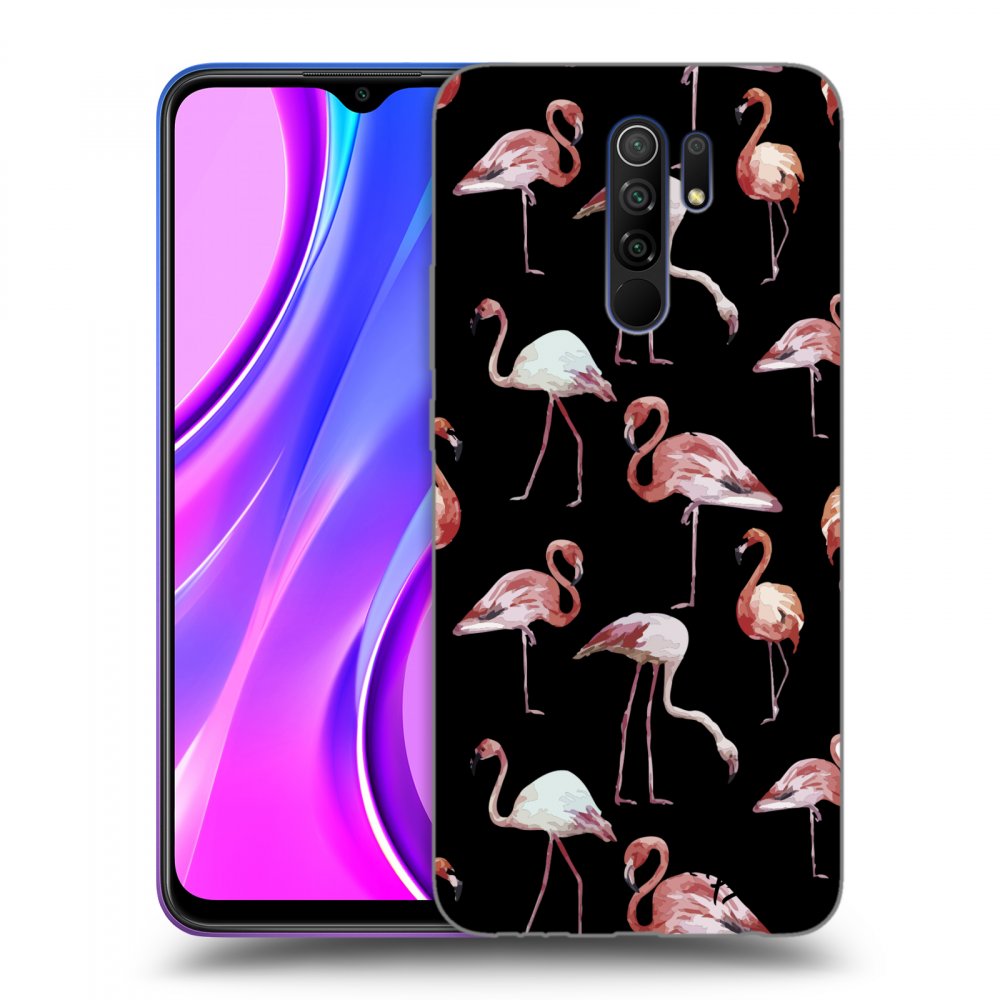 Picasee ULTIMATE CASE Xiaomi Redmi 9 - készülékre - Flamingos