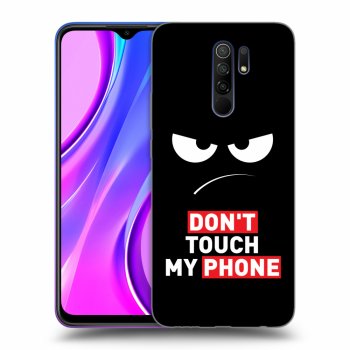 Szilikon tok erre a típusra Xiaomi Redmi 9 - Angry Eyes - Transparent