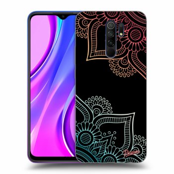 Szilikon tok erre a típusra Xiaomi Redmi 9 - Flowers pattern