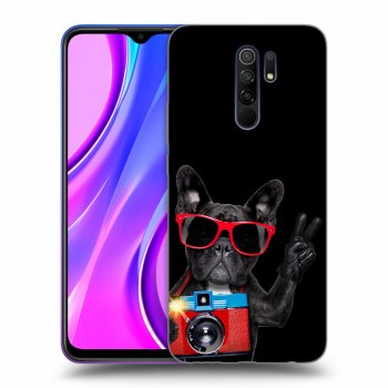 Szilikon tok erre a típusra Xiaomi Redmi 9 - French Bulldog