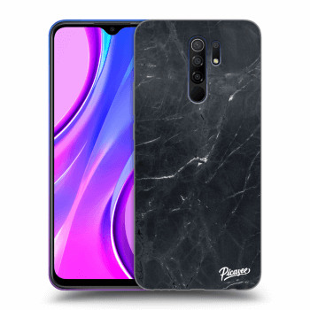 Szilikon tok erre a típusra Xiaomi Redmi 9 - Black marble