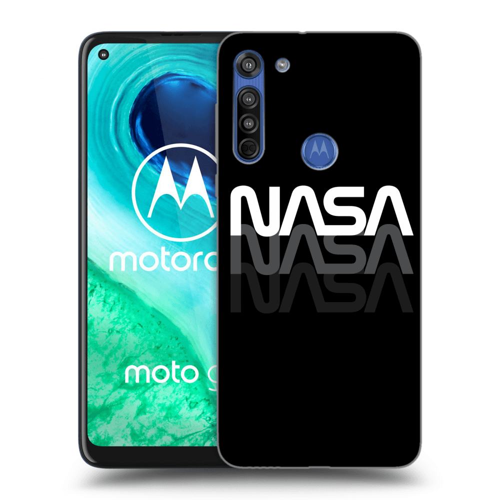 Picasee átlátszó szilikon tok az alábbi mobiltelefonokra Motorola Moto G8 - NASA Triple