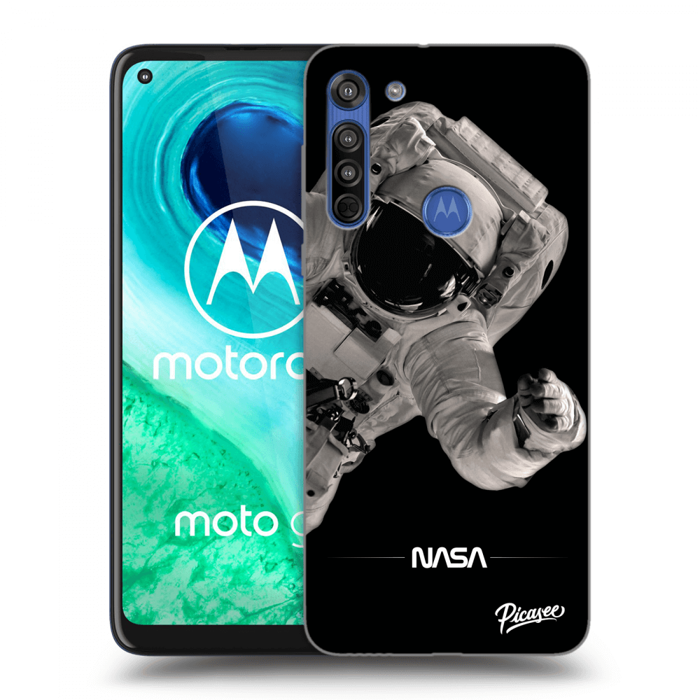 Picasee átlátszó szilikon tok az alábbi mobiltelefonokra Motorola Moto G8 - Astronaut Big