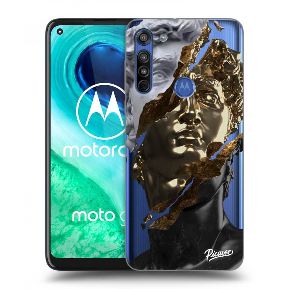 Picasee átlátszó szilikon tok az alábbi mobiltelefonokra Motorola Moto G8 - Trigger