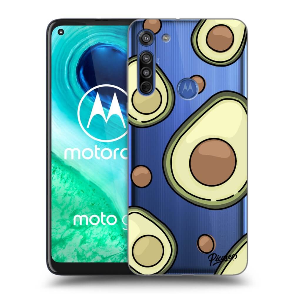 Picasee átlátszó szilikon tok az alábbi mobiltelefonokra Motorola Moto G8 - Avocado