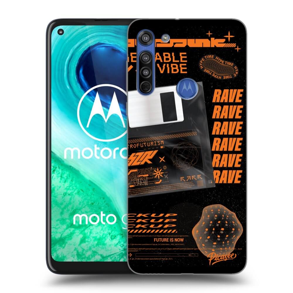 Picasee átlátszó szilikon tok az alábbi mobiltelefonokra Motorola Moto G8 - RAVE