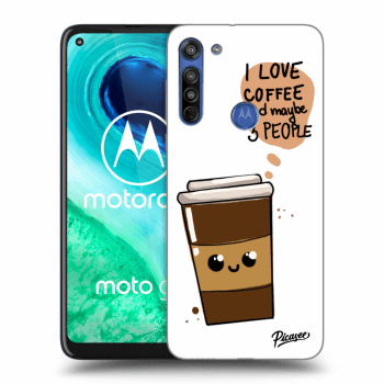 Tok az alábbi mobiltelefonokra Motorola Moto G8 - Cute coffee