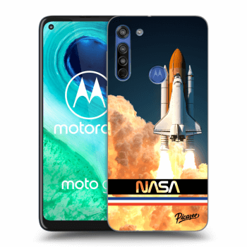 Picasee átlátszó szilikon tok az alábbi mobiltelefonokra Motorola Moto G8 - Space Shuttle