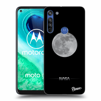 Picasee átlátszó szilikon tok az alábbi mobiltelefonokra Motorola Moto G8 - Moon Minimal