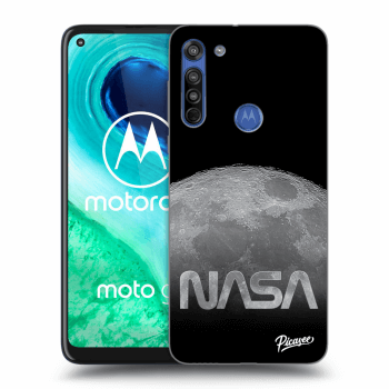 Picasee átlátszó szilikon tok az alábbi mobiltelefonokra Motorola Moto G8 - Moon Cut