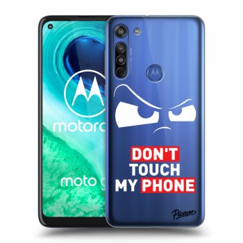 Tok az alábbi mobiltelefonokra Motorola Moto G8 - Cloudy Eye - Transparent