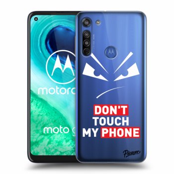Tok az alábbi mobiltelefonokra Motorola Moto G8 - Evil Eye - Transparent