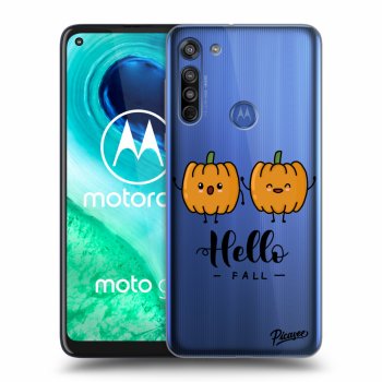 Picasee átlátszó szilikon tok az alábbi mobiltelefonokra Motorola Moto G8 - Hallo Fall