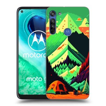 Picasee átlátszó szilikon tok az alábbi mobiltelefonokra Motorola Moto G8 - Whistler