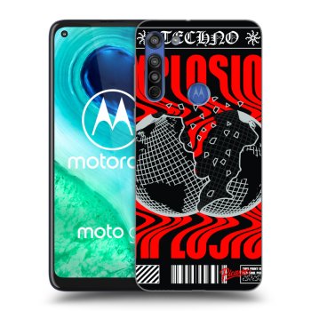 Picasee átlátszó szilikon tok az alábbi mobiltelefonokra Motorola Moto G8 - EXPLOSION