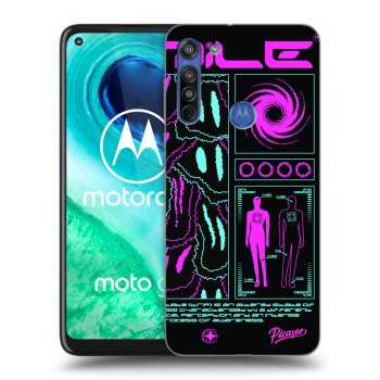 Picasee átlátszó szilikon tok az alábbi mobiltelefonokra Motorola Moto G8 - HYPE SMILE